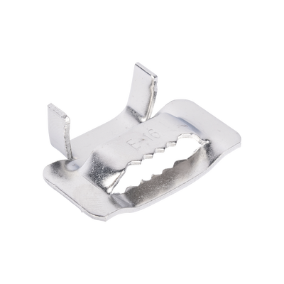 Hebillas PanSteel™ de Acero Inoxidable 201, Para Uso con Fleje ESW16T76-CR2 de 5/8, Paquete de 100pz