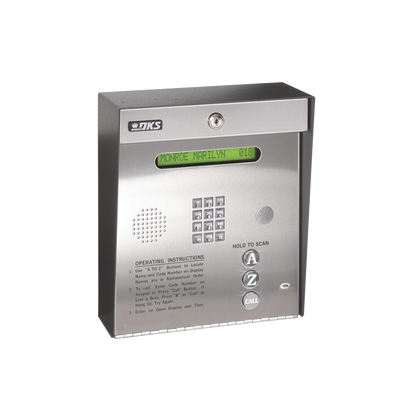 Control de acceso /Gabinete para sobreponer / 2 puertas / 3000 números telefónicos / 11 digitos / Directorio en pantalla / Linea análoga o digital / Expandible a 16 puertas / Programable por PC - Imagen 5