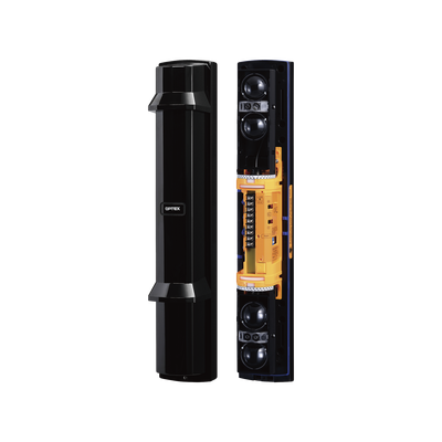 Barrera fotoelectrica de 60 metros cuatro haces de luz con Sniper viewfinder