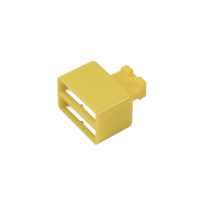 Clip de Puente, Para Uso con Regletas S66 de Siemon, de 1 par, Color Amarillo