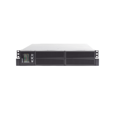 UPS de 3000VA/2700W / Topología On-Line Doble Conversión con Baterías Internas / Entrada y Salida de 120 Vca / Clavija de Entrada NEMA L5-30P / Pantalla LCD Configurable / Formato Rack/Torre 