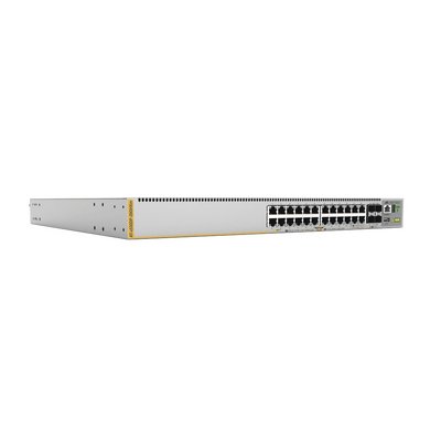 Switch L3 Stackable Switch, 20x 10/100/1000-T PoE++, 4x 100M/1G/2.5G/5G-T PoE++, 4x SFP+ Puertos con doble fuente hotswap