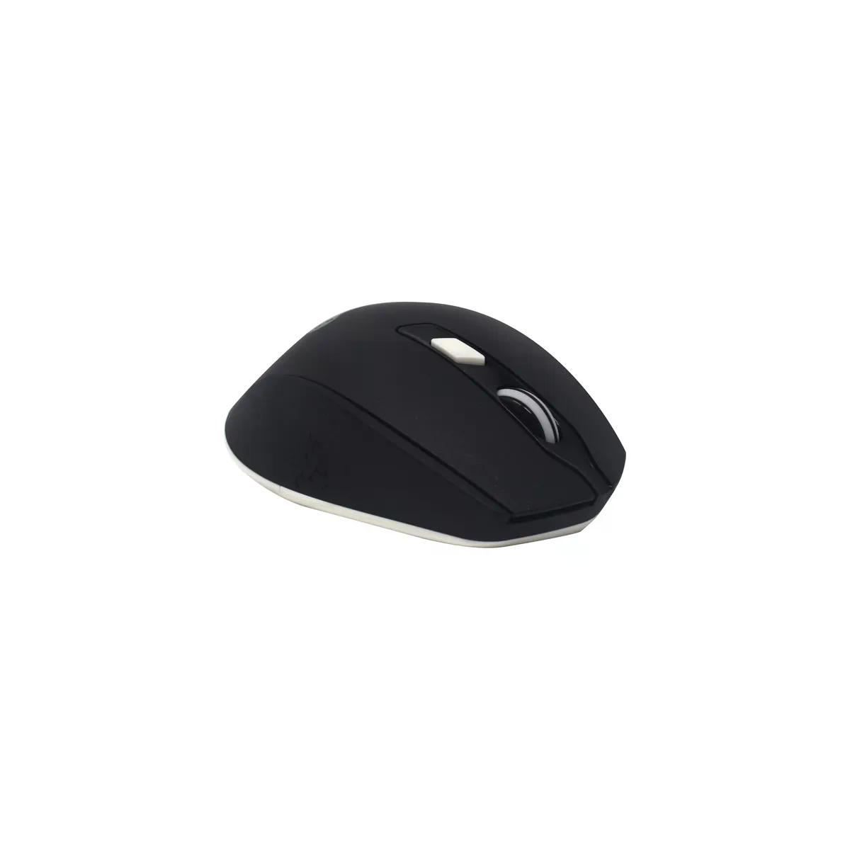 MOUSE NACEB ERGONOMICO NA 0119 INALAMBRICO OPTICO 1.600DPI NEGRO