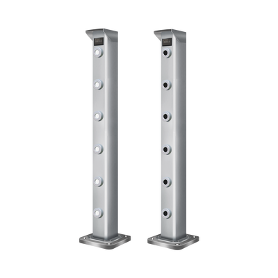 Detector de rayo fotoeléctrico / 4 rayos / 4 frecuencias / 250mts exterior / Alimentacion 12-24 Vcc