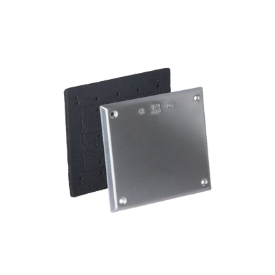 Tapa cuadrada ciega de aluminio con PVC Uretano