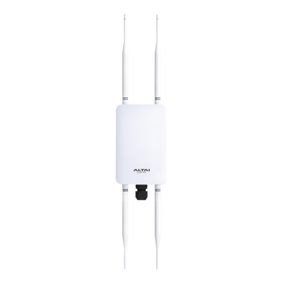 Punto de Acceso Omnidireccional Súper Wi-Fi, Doble Banda en 2.4 y 5 GHz, Hasta 300 m de Cobertura, Hasta 256 Usuarios Concurrentes, Wave 2, MU-MIMO 2x2, Hasta 1267 Mbps, Carcasa IP67