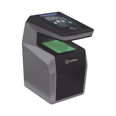 Lector de huella MorphoWave Compact MD/ IP65 / PoE, MIFARE / DESFire.