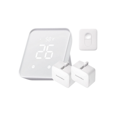 KIT Controlador HUB principal para dispositivos SwitchBot, Señal Wifi y BLUETOOTH, incluye 2 pulsadores y 1 control remoto 