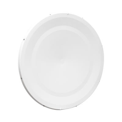 Antena Direccional de Alto Rendimiento/ Parábola profunda para mayor aislamiento al ruido  / 3 ft / 4.9 a 6.1 GHz / Ganancia de 32.1 ± 1 dBi / Soporte de acero inoxidable / polaridad en 90 ° y 45 ° / Incluye montaje.