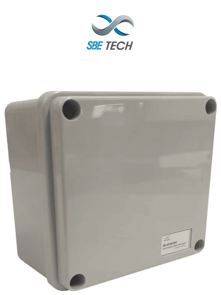 SBE TECH SBE OP15011070 - Gabinete plástico con cubierta opaca, 150 x 110 x 70 mm