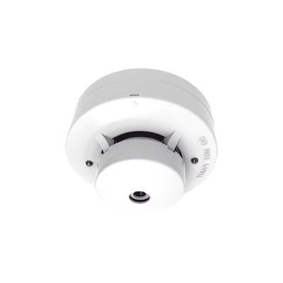Detector de Humo Fotoeléctrico No Direccionable de 4 Hilos / Soporta Funcionalidad Autónoma (Buzzer Integrado) / Indicadores LED 