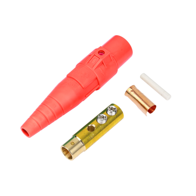 Conector camlock  400 AMPERES HEMBRA COLOR ROJO