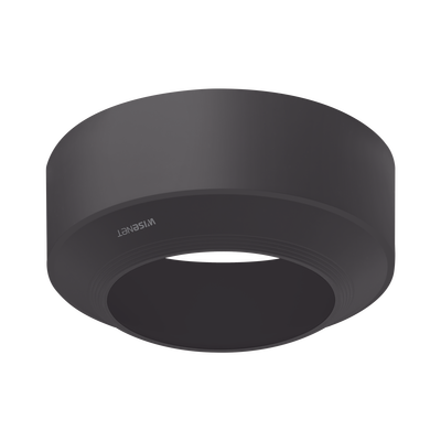 Cubierta color negro para cámara tipo domo interior 