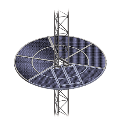 Sistema Anti Escala tipo Sombrilla para Torre STZ30G. Galvanizada por Inmersión en Caliente.