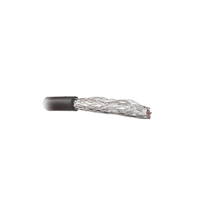 Cable con Blindaje de Cinta de Poliéster Aluminizado y 40% de Malla de Aluminio 95%, Aislante de Polietileno Espumado. Bobina de 500 Metros (1640 Pies) / Intemperie