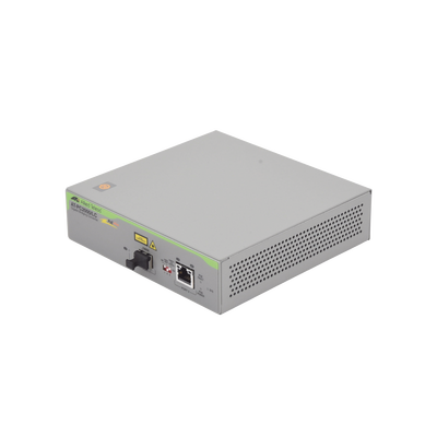 Convertidor de medios Gigabit Ethernet PoE+ a fibra óptica, conector LC, multimodo (MMF), distancia hasta 550 m