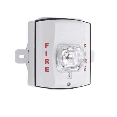 Lámpara Estroboscópica para Exterior con Nivel de Candelas Seleccionable, Color Blanco