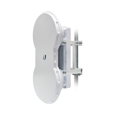 Radio de Backhaul de alta capacidad full duplex con antena integrada de 23 dBi, con tecnología airFiber hasta 1.2 Gbps, 5 GHz (5725 - 6200 MHz)