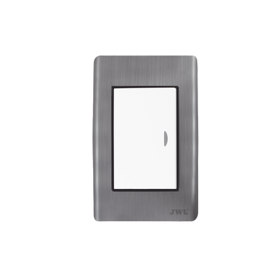 Apagador Escalera Sencillo de 10 A/ 127 V CA ~ 60 Hz / Placa de Acero.