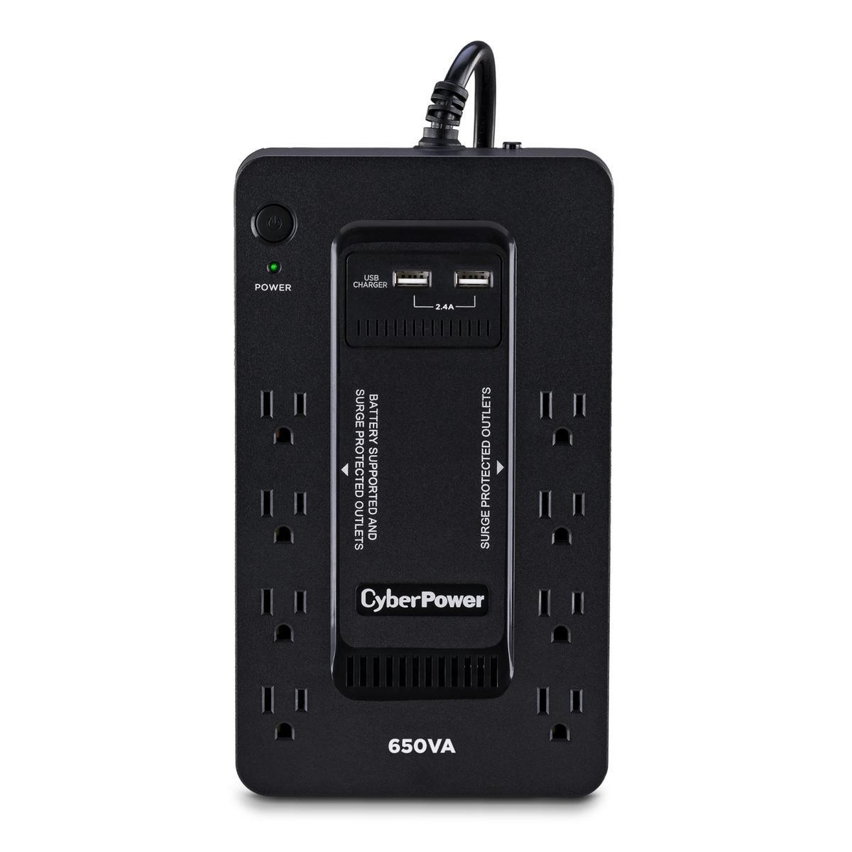 UPS/NO BREAK CYBERPOWER SX650U 650VA/350W STANDBY 8CONT