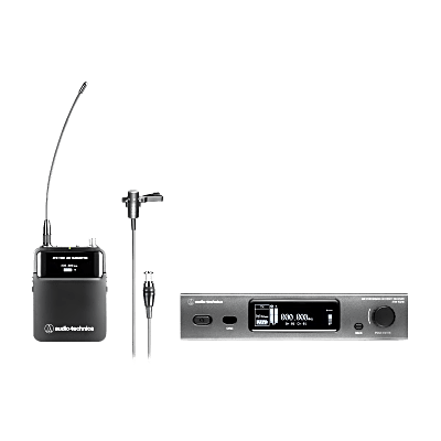 Sistema Inalámbrico | Banda DE2 | 40 Canales Simultáneos | Alcance 100 m (328 ft) | Receptor True Diversity | Transmisor Body-Pack con Micrófono Lavalier