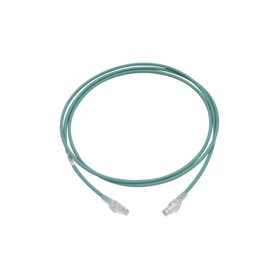 Patch Cord MC6 Modular Cat6 UTP, CM/LS0H, 2.13 Metros (7 Pies), Color Verde