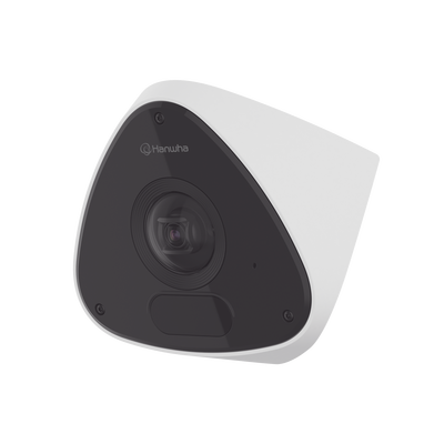 Cámara IP Antivandálica 3MP para Esquina con IA / Lente 2.39 mm 128° / H.265 & WiseStream II / Exterior IP66 / IK10+ / PoE