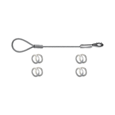 KIT DE CABLE DE PROTECCION ANTICAIDA PARA PTZ ANTIEXPLOSION WISENET