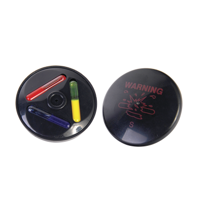  Tag con Tinta para Ropa /Si se viola el sello, la Ropa quedará Marcada con Tinta! / Paq. 100 pzs