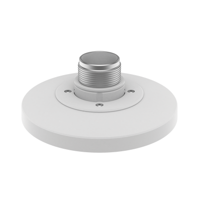 Adaptador tipo plato para Cámara tipo domo Hanwha, necesario para usar accesorios de pared o techo, verificar lista de compatibilidad