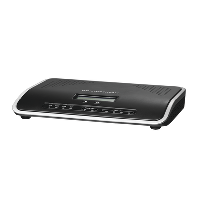 Conmutador IP-PBX de 4 puertos FXO + 2 FXS, 45 llamadas concurrentes, 500 usuarios y doble puerto Gigabit