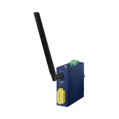 (LoRa)  Controlador de Nodo Industrial IP30 (Modbus RS232, RS485)