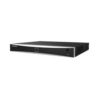 [Acusearch] NVR 12 Megapixel (4K) / 16 canales IP / AcuSense (Evita Falsas Alarmas) / Reconocimiento Facial / 2 Bahías de Disco Duro / HDMI en 4K / Sin Puertos PoE+ / Alarmas I/O