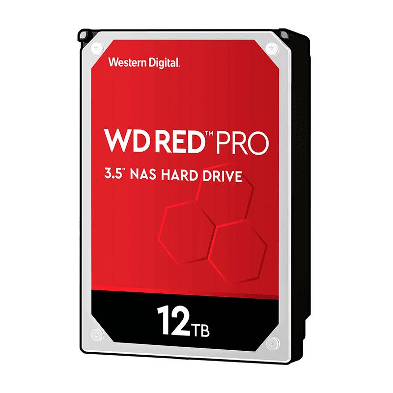 DISCO DURO INTERNO WD 12TB 3.5 (WD121KFBX) 256MB SATA3 7200 NAS RED PRO