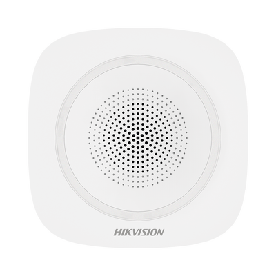 (AX PRO) Sirena Inalámbrica Interior / 110 dB / Estrobo Color Azul 