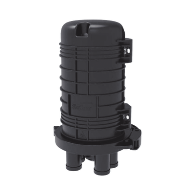 Caja de Distribución de Fibra Óptica Vertical Tipo Domo, Hasta 48 Empalmes, Exterior, IP68