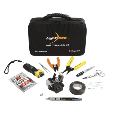Kit de Herramienta LightBow para Terminación de Conectores de Fibra Óptica Pre-Pulidos LC/SC, Monomodo o Multimodo