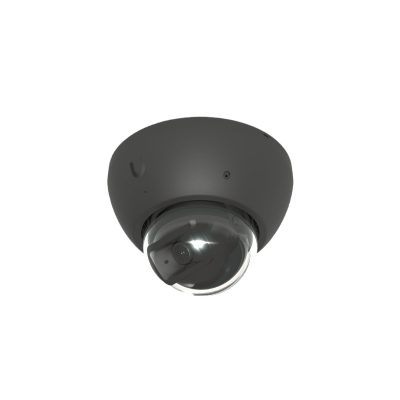 Cámara UniFi Protect G5 AI Dome Negro, Para Interior o Exterior, 4K (8MPX), Ángulo 109.9°. Visión Nocturna IR Hasta 40m, Detecciones Inteligentes de Rostros y Placas, Audio Bidireccional, Protección IP66, Anti-Vandalismo