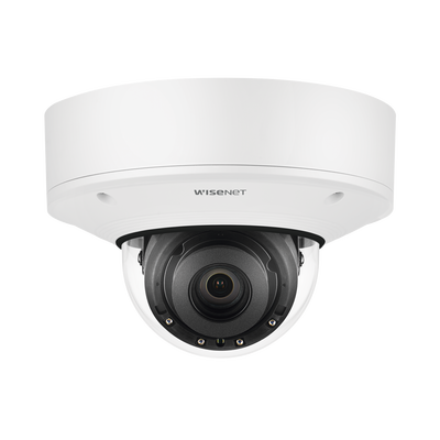 Cámara IP Tipo Domo Antivandálico 4K / Lente Motorizado 2.8-12mm / WDR 150db / H.265 & WiseStream