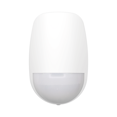 (AX PRO) Detector PIR Inalámbrico de Doble Tecnología / Inmunidad a Mascotas / Rango de Detección de 12 mts / Angulo de 85.9° de Cobertura