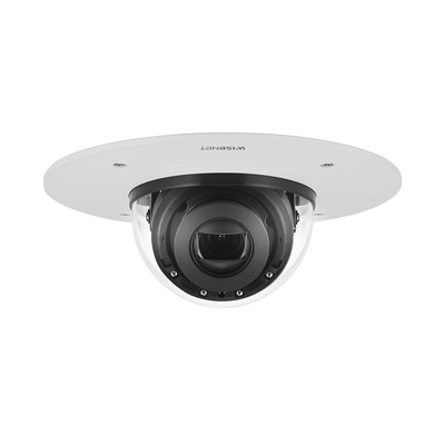 Cámara IP Domo Interior 2MP /Fácil de Instalar en Plafón/ Lente Motorizado 2.8-12mm / IR 50M / WDR 150db / H.265 & WiseStream II