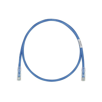 Cable de Parcheo TX6, UTP Cat6, 24 AWG, CM, Color Azul, 0.61 Metros (2 Pies)