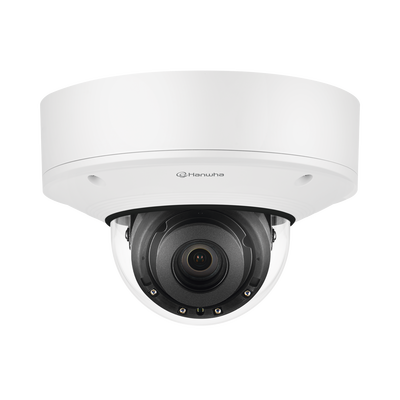 Cámara IP Domo Exterior Antivandálica 5MP / Extensor POE / Lente Motorizado 3.9-9.4mm / IR 50M / WDR 120db / H.265 & WiseStream 