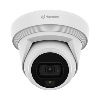 Cámara IP Tipo Flateye Antivandálica 8 Megapíxel / Lente fijo 3mm / Dual Light 30M / WDR 120db / IP67 / H.265 & WiseStream / Inteligencia Artificial Deteccion de Personas y vehiculos