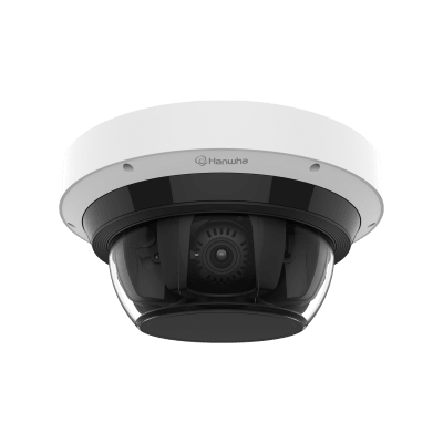 Camara Multi sensor PTRZ 8MP x 4 CH con Inteligencia Artificial / Lente Motorizado 4.38 a 9.33 mm / WDR 120dB / Protección IP66 / IK10 / NEMA4X 