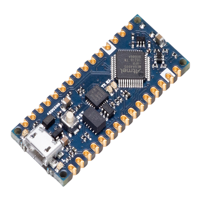 Placa de Desarrollo Arduino® Nano Every / Microcontrolador ATmega4809 AVR 20 MHz / USB-Serial Bridge ATSAMD11D14A / 48 KB Flash / 6 KB SRAM / Compatible 5V / Montaje DIP o SMT