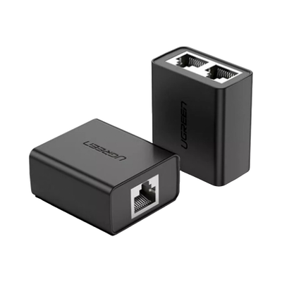 Convertidor Ethernet RJ45 1 a 2