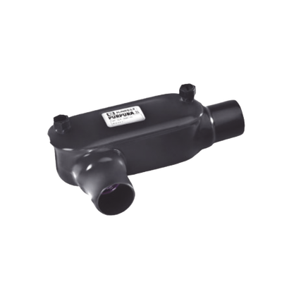 Caja Ovalada tipo LR con Recubrimiento Exterior de PVC de 3/4" (19 mm).