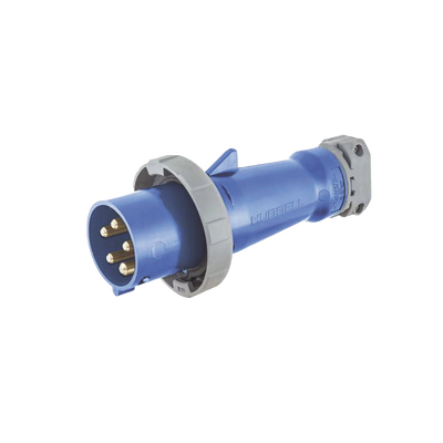 Clavija industrial de 30 A / 120/208 V CA /  4 Polos 5 Hilos / IP67.