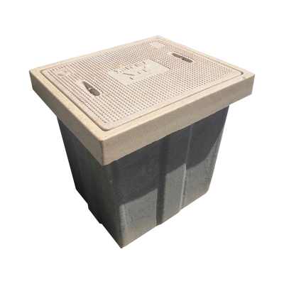 Registro de Telecomunicaciones L1T Ligero, 1 Tapa, Resistencia 3 Toneladas, Uso Peatonal